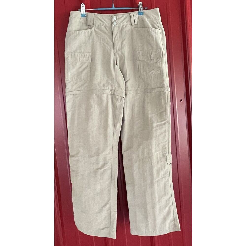 The North‎ Face Pants Zip Off Convertible Hiking Drawstring Outdoors Size 6